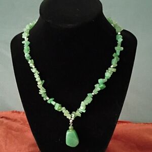 Green Gemstone Necklace